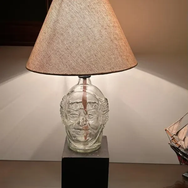 Bottle Lamp - Rum Radiance