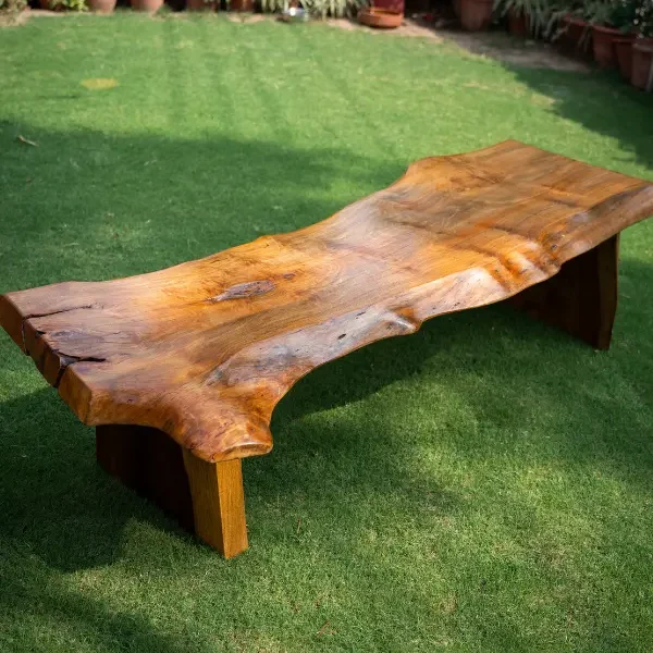 Live Edge Garden Bench – BERI Wood