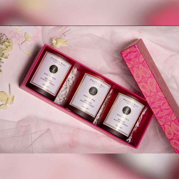 Pure Beeswax scented Candle - Orchid (200 g)