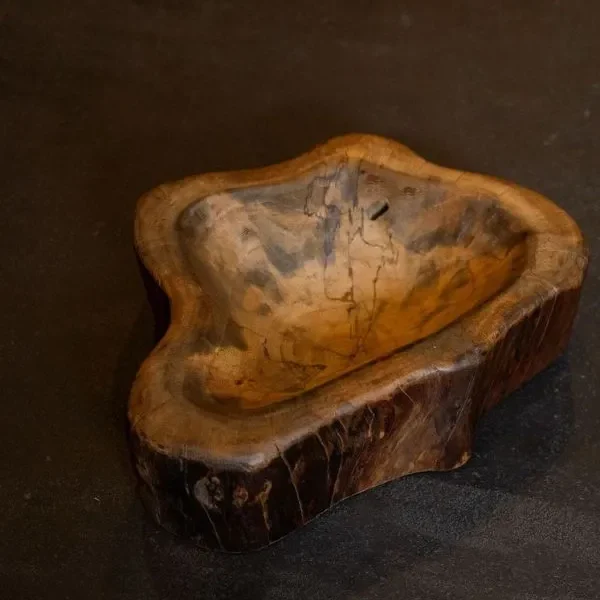 Asymmetrical Wooden Bowls A4